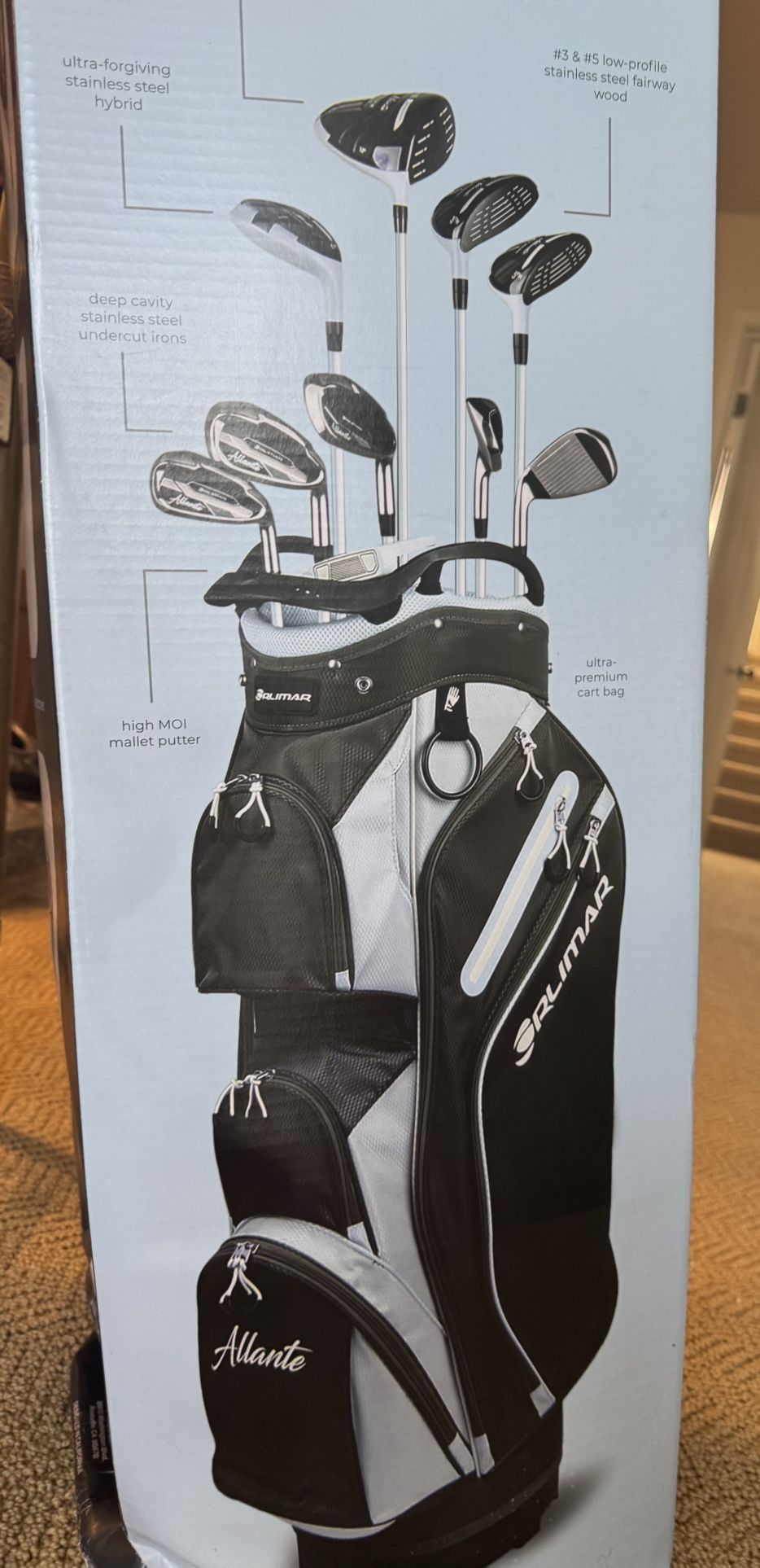 Ladies Golf Club Set, New