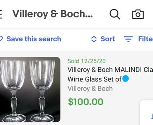 Villeroy & Boch Wine Glass Set of 6 P