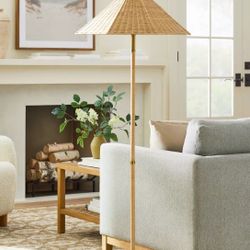 Rattan Floor Lamp