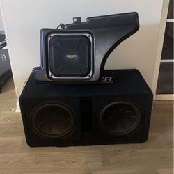 12 Inch Subwoofer Kicker Box  And 10 Inch Kicker For Car 
