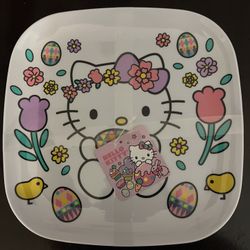 Hello Kitty Easter Plates 