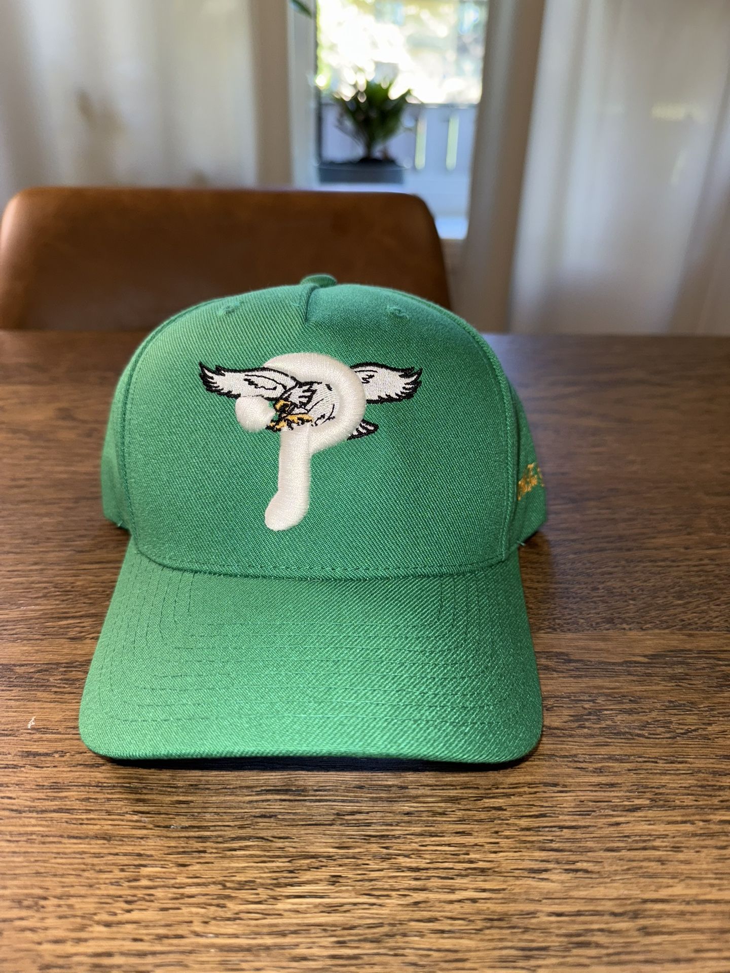 Philadelphia Eagles & Phillies Kelly Green SnapBack Hat New