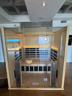 🔥 JACUZZI SANCTUARY 3-PERSON FULL SPECTRUM INFRARED SAUNA 🔥