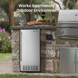 ❤️🔥 15” Under Counter Ice Maker Machine,