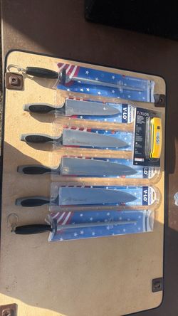 NEW Dexter V-Lo Professional Chef Knife Set + Taylor Thermometer – 7 Pieces – $180 OBO