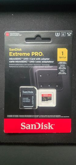 Sandisk Extreme Pro 1TB Micro SD Card