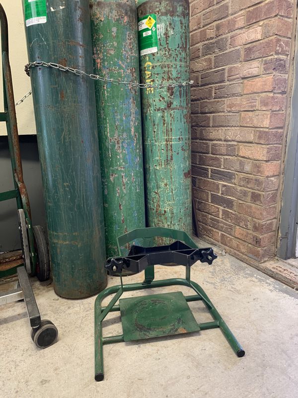 Oxygen/welding tank holder for Sale in Roebuck, SC OfferUp