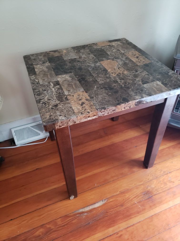 Coffee table with matching end tables