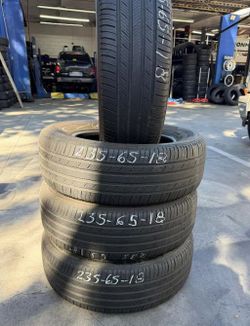 Used tires 235/65R18
