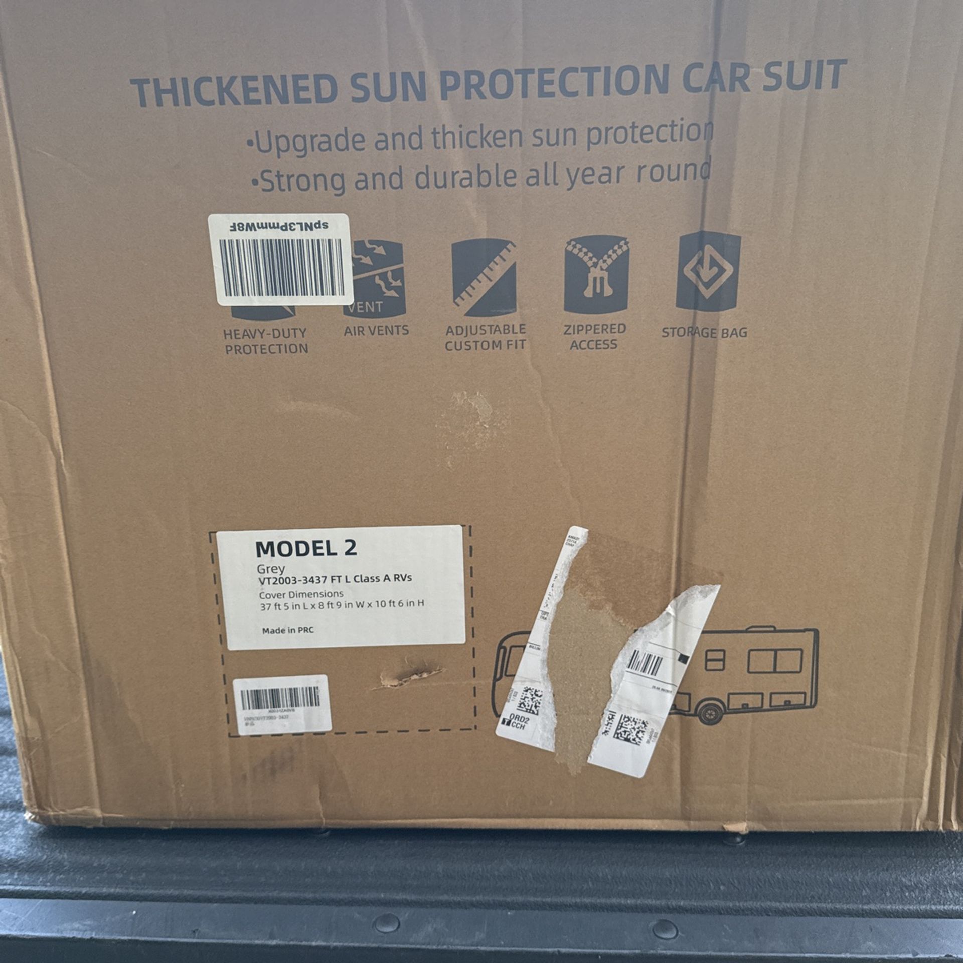 Class A Motorhome Cover 35-40 Ft. 