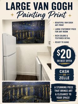LARGE VAN GOGH - NEED GONE ASAP