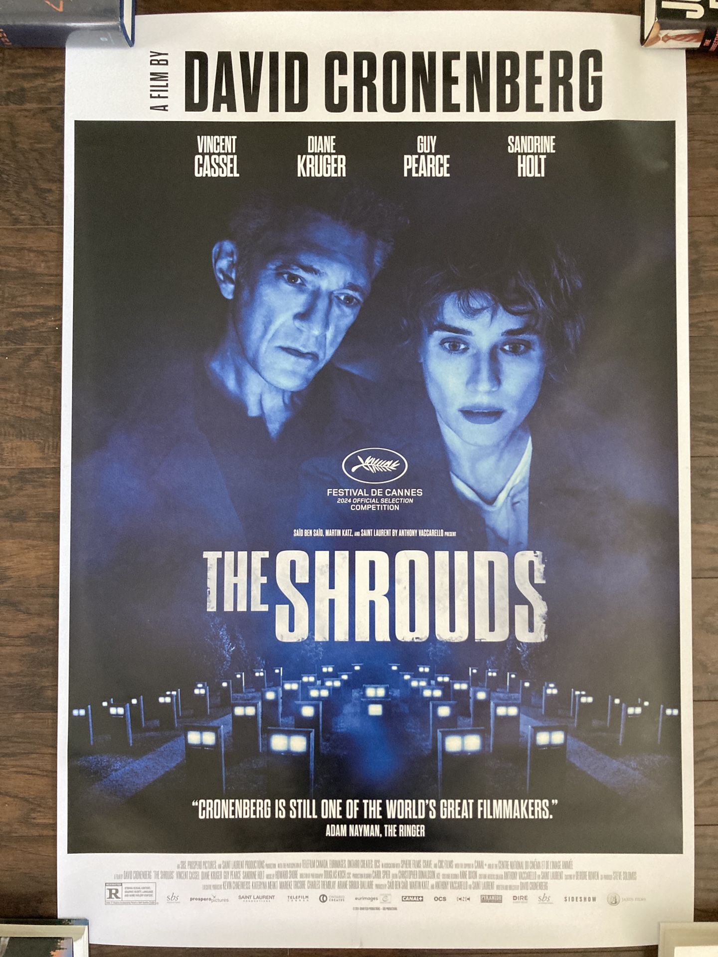 The Shrouds (2024, dir. David Cronenberg) Movie Poster