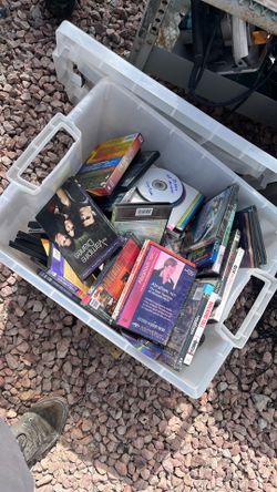 Box of dvds