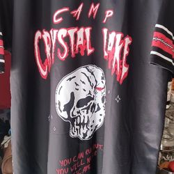 Jason Voorhees Camp Crystal Lake Jersey Type V Neck