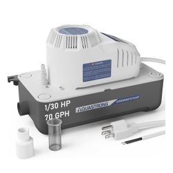 Aquastrong 115V 70 GPH HVAC Condensate Pump,Automatic Safety (N62)