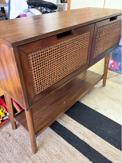 Wood cabinet