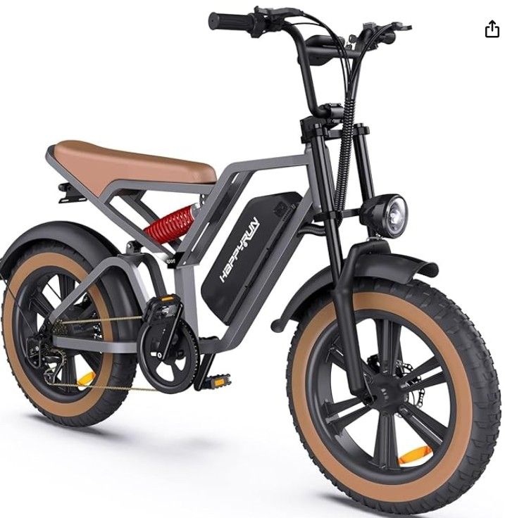 Adult eBikes - 48V 18Ah Removable Battery | 60+ Mile Range | 32MPH Top Speed