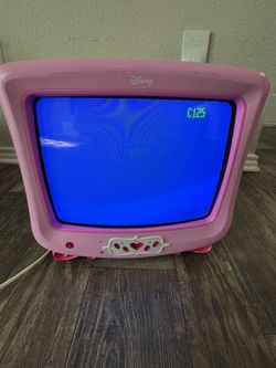 Disney Princess CRT TV P1310ATV WORKS NO REMOTE