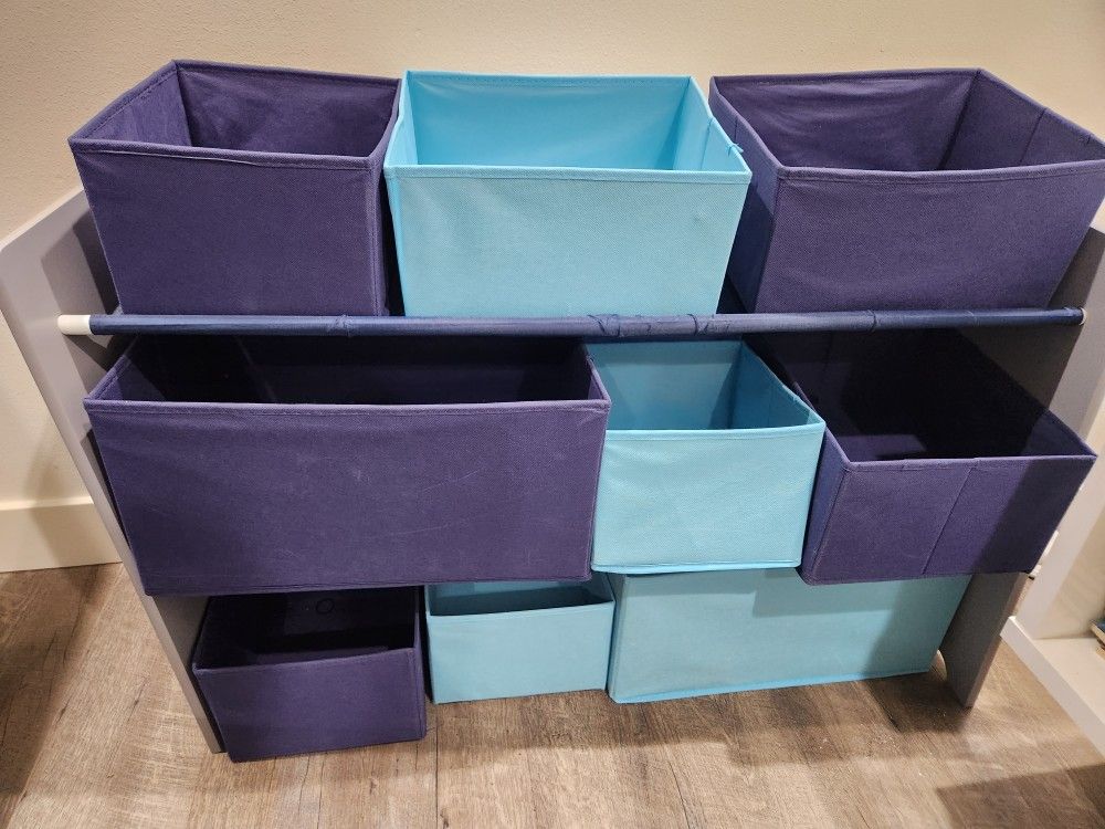 Toy Storage Organizer Fabric Cubes