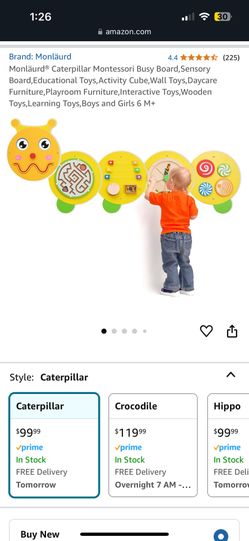 Sensory Wall Toy 