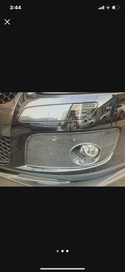 Vw Mk5 Gti Carbon Fiber Fog Light Cover Brand New