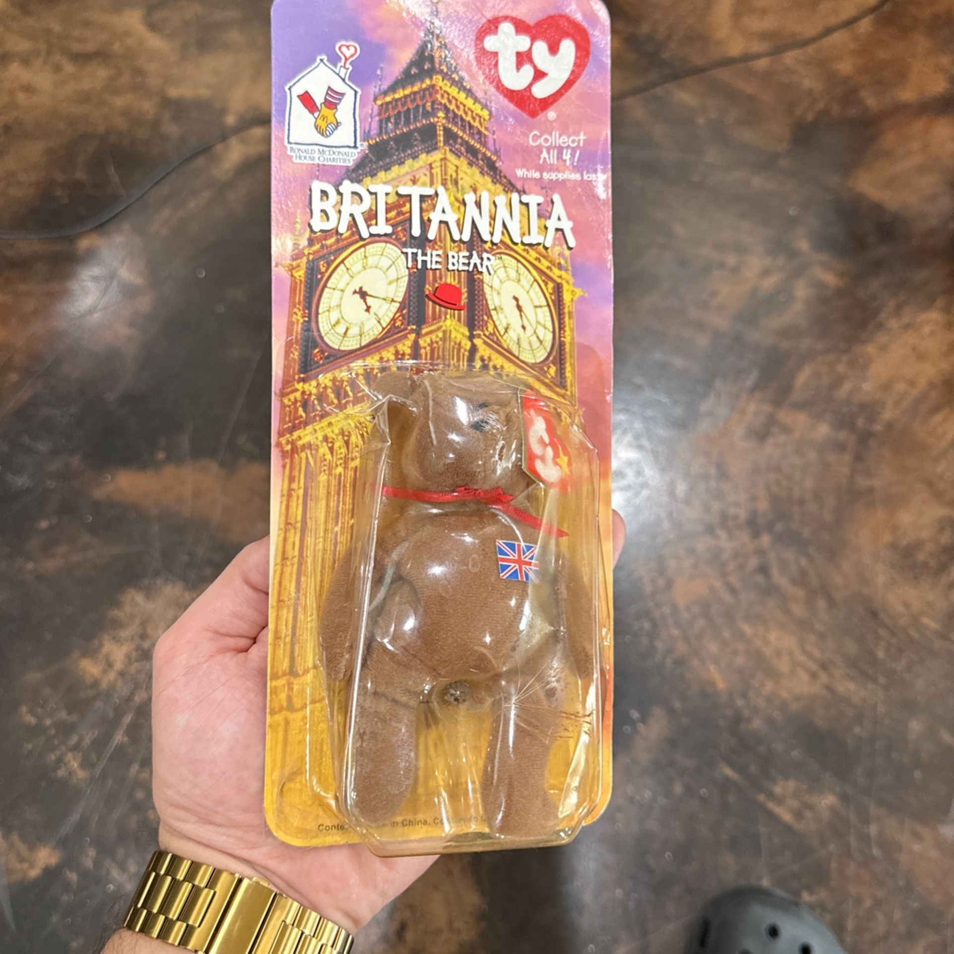 Beanie Babies Britannia SEALED