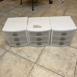 Sterilite Stackable Drawers