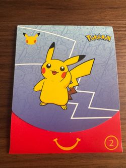 McDonalds 2021 Pokemon pack
