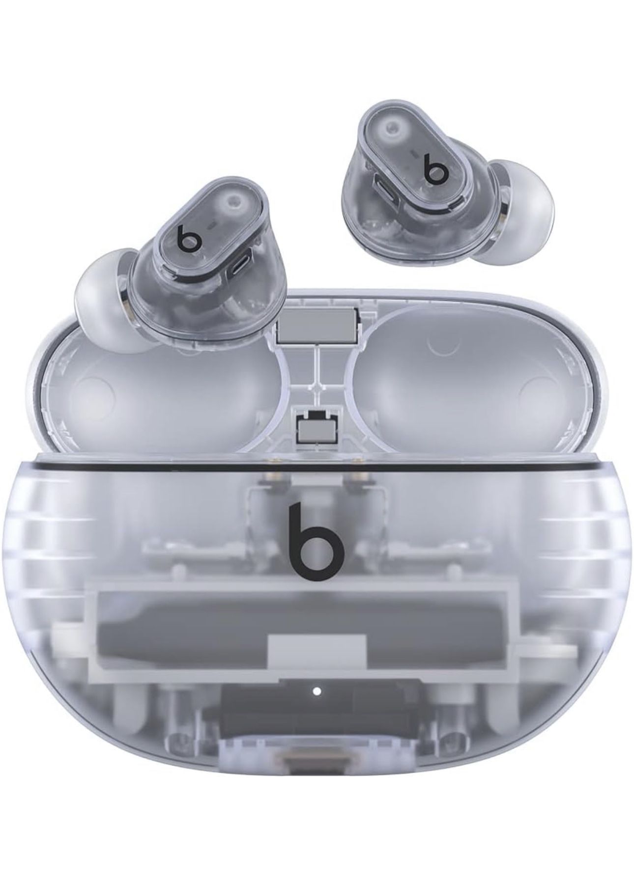 Beats Studio Buds + True Wireless Noise Cancelling Earbuds - Transparent