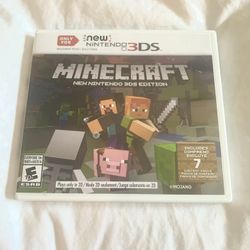Minecraft Nintendo 3DS Game
