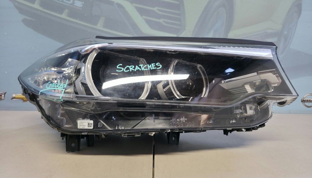 2017-2020 BMW 5 SERIES RIGHT LED HEADLIGHT