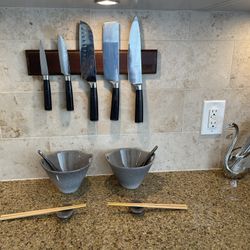 Magnetic Knife Block