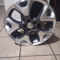 17-21 JEEP COMPASS OEM RIM 18" ALLOY 5-Y SPOKE