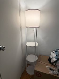 Lamp & Shelf Storage Stand