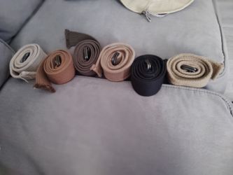 Adjustable belts for men medium -large...$ 5 per belt