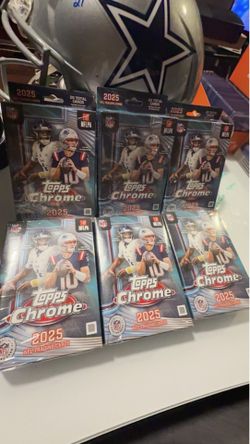 🔥 2025 Topps Chrome NFL Hanger Boxes 🔥