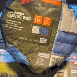 Blue Sleeping Bag By Ozark Trail
