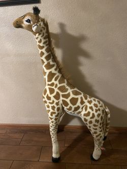 3-Foot Plush Giraffee