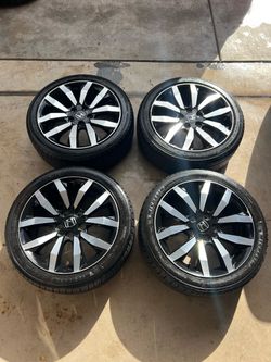 Honda Civic 17in wheels 5x114.3 (5x4.5) Tires 215/45r17 Fit accord prelude CRZ Acura ILX RSX CSX etc