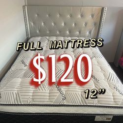 New Full Mattress Only $120