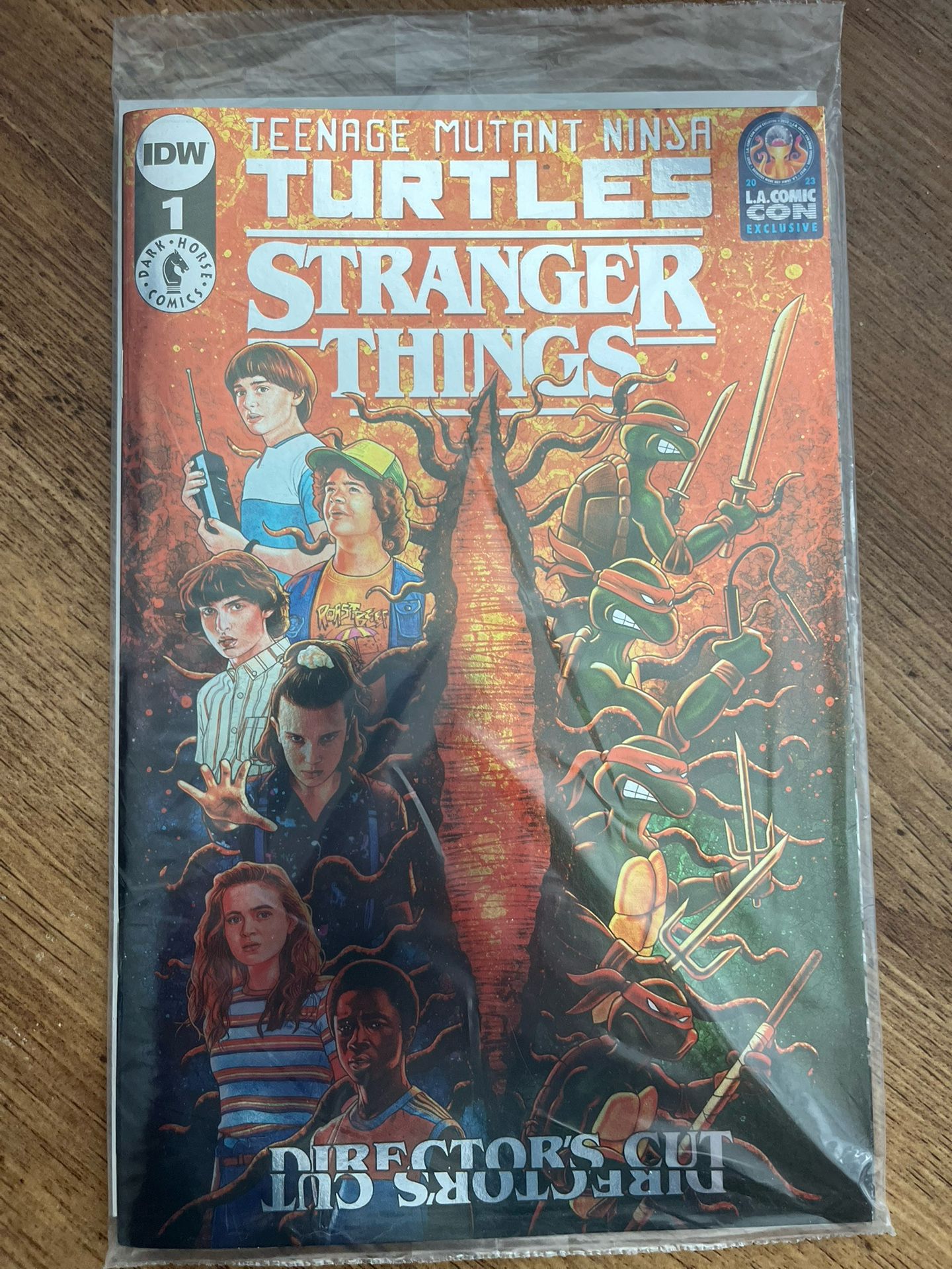 Stranger Things TMNT Comic Con Exclusive