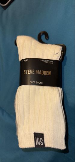 Steve madden boot socks