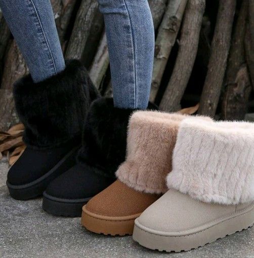 BRAND NEW BOOTS IN BLACK, BEIGE AND CREAM!
