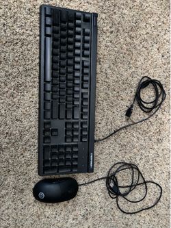 Cyber Power RGB gaming keyboard and mouse