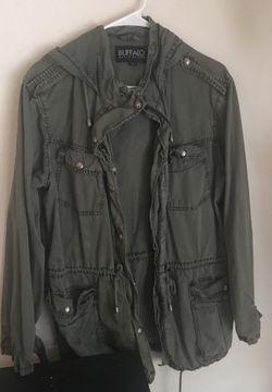Woman's medium army green jacket