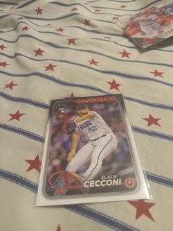 Slade Cecconi #77 [Rookie] 2024 Topps
