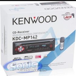 BRAND NEW KENWOOD CD-RECEIVER KDC-MP142 