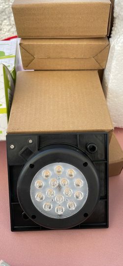 Grand patio Solar Lights Replacement Top Outdoor Solar Floor Lamp Replacement Part Waterproof 40 Lumen Warm White Super Bright SMD chip X15 Suit