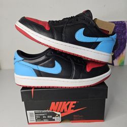Size 5y (7.5w) - NC To CHI Jordan 1 Low's - $40 Firm