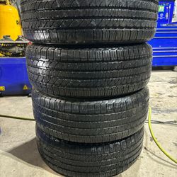(4) - 265/50/20 Goodyear Fortera HL Tires